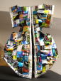 Small Model for a Coat of Many Colors - front
