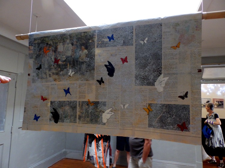 detail, Asylum Seeker II, back of work
